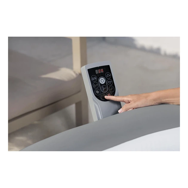 Надувне джакузі-басейн Bestway Hawaii AirJet 8 Lay-Z-Spa 236 x 71 см з аксесуарами 6001J (6941607369531) - зображення 6