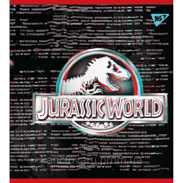 Зошит А5 18 лін. YES Jurassic World Science Gone Wrong уп/10шт - Фото 5 Зошит А5 18 лін. YES Jurassic World Science Gone Wrong уп/10шт - изображение 5