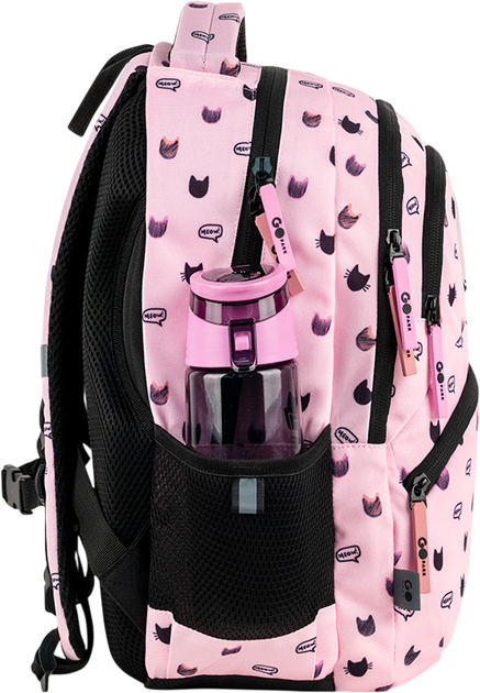 Рюкзак GoPack с ортопедической спинкой Education Meow Cats 40x30x15 см Розовый (GO26-175M-1) - Фото 6 Рюкзак GoPack с ортопедической спинкой Education Meow Cats 40x30x15 см Розовый (GO26-175M-1) - изображение 6