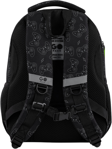 Рюкзак GoPack с ортопедической спинкой Education Never Give Up 40x30x15 см (GO26-175M-7) - изображение 7