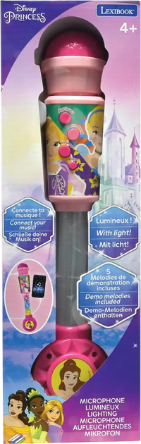 Мікрофон Lexibook Disney Princess з підсвіткою MIC90DP (3380743098722) - зображення 2