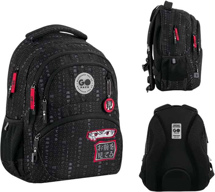 Рюкзак GoPack з ортопедичною спинкою Education Anime boy 40x30x15 см (GO26-175M-8) - зображення 2