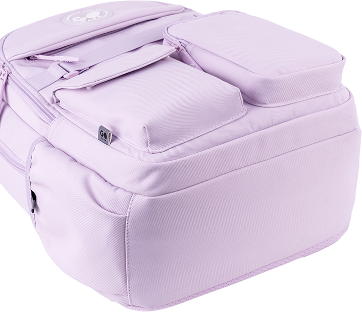 Рюкзак GoPack Education Стильный 39.5x28x15 см Сиреневый (GO26-183M-1) - изображение 9