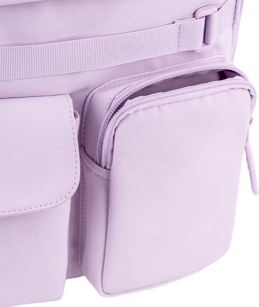 Рюкзак GoPack Education Стильный 39.5x28x15 см Сиреневый (GO26-183M-1) - изображение 10