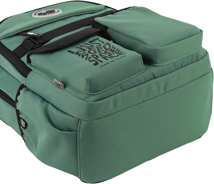 Рюкзак GoPack Education Стильний 39.5x28x15 см Зелений (GO26-183M-4) - Фото 9 Рюкзак GoPack Education Стильний 39.5x28x15 см Зелений (GO26-183M-4) - зображення 9