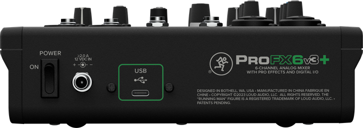 Mikser analogowy Mackie ProFX6v3+ (810128260749) - obraz 2