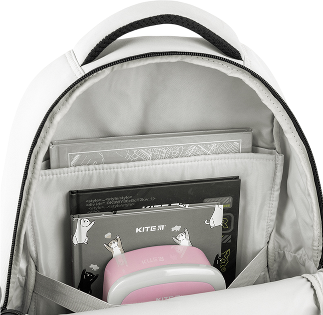 Рюкзак GoPack Education Стильний 39.5x28x15 см Сірий (GO26-183M-2) - Фото 16 Рюкзак GoPack Education Стильний 39.5x28x15 см Сірий (GO26-183M-2) - зображення 16