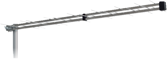 TV-Antna Iskra P-2845 FLT7-5G/LTE Silver (P-2845 FLT7) - obraz 1