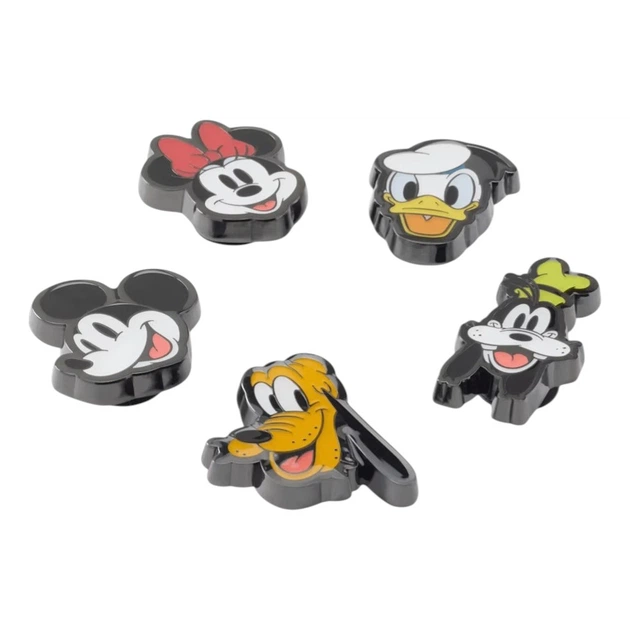 Przypinki do butów Crocs Mickey & Friends Elevated 5-Pack 10018215 5 szt Wielokolorowe - obraz 2