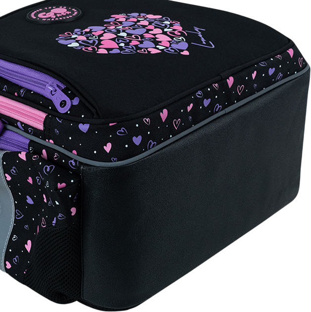 Рюкзак GoPack для початкової школи Education Bright&Awesome 37x28.5x16 см Чорний (GO26-2606S-3) - зображення 9