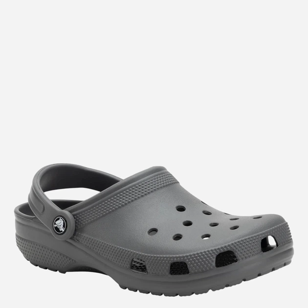Чоловічі крокси Crocs Classic 10001-0DA 41-42 (M8/W10) 26 см Темно-сірі (191448101784) - зображення 2