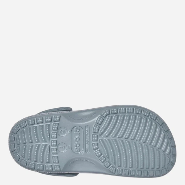 Чоловічі крокси Crocs Classic 10001-0Z3 45-46 Сірі (887350404876) - зображення 6