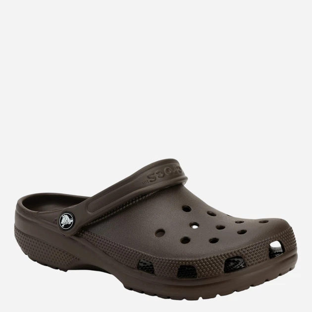 Чоловічі крокси Crocs Classic 10001-21Q 48-49 Темно-коричневі (198445129490) - зображення 3