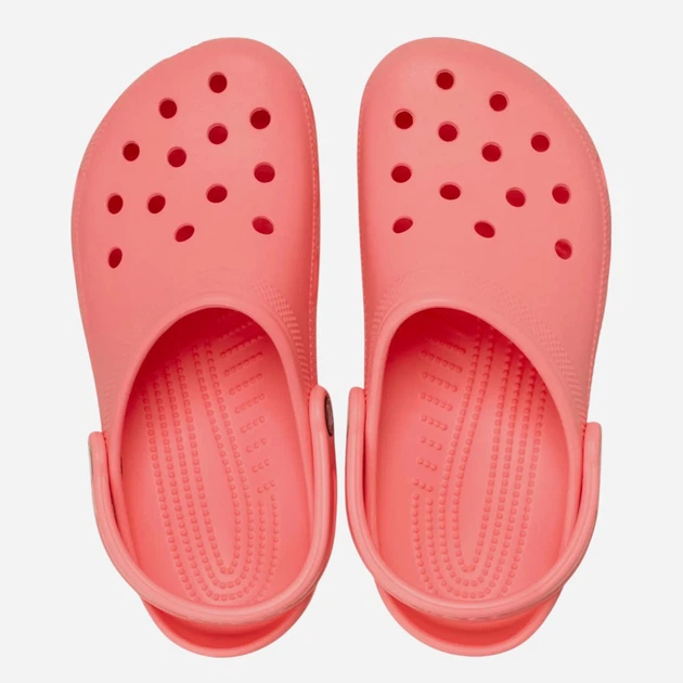 Chodaki damskie na platformie Crocs Classic 10001-6UI 39-40 Jasnokoralowe - obraz 5