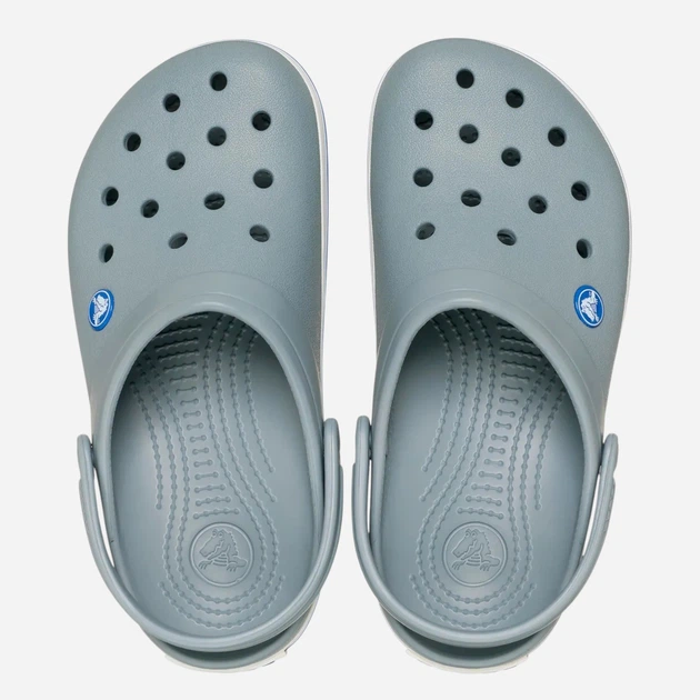 Чоловічі крокси Crocs Crocband 11016-0Z3 37-38 Сірі (198445338434) - зображення 4