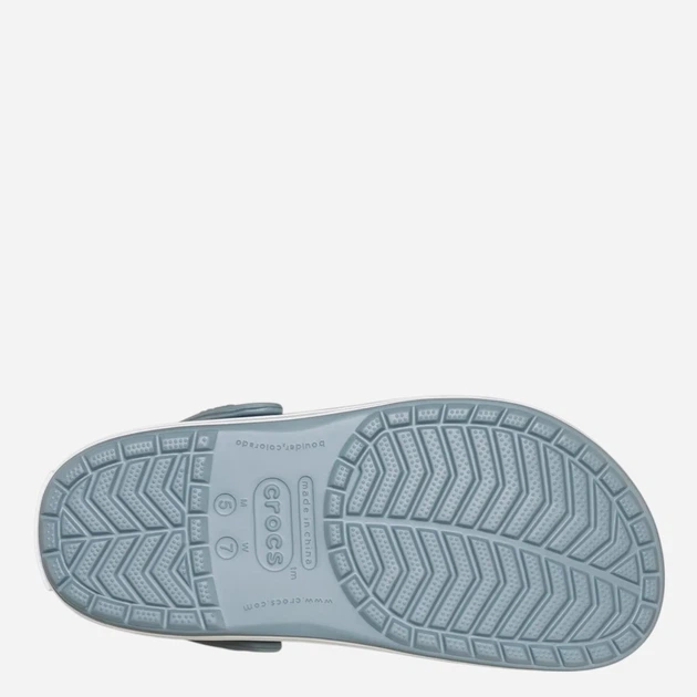 Чоловічі крокси Crocs Crocband 11016-0Z3 37-38 Сірі (198445338434) - зображення 6