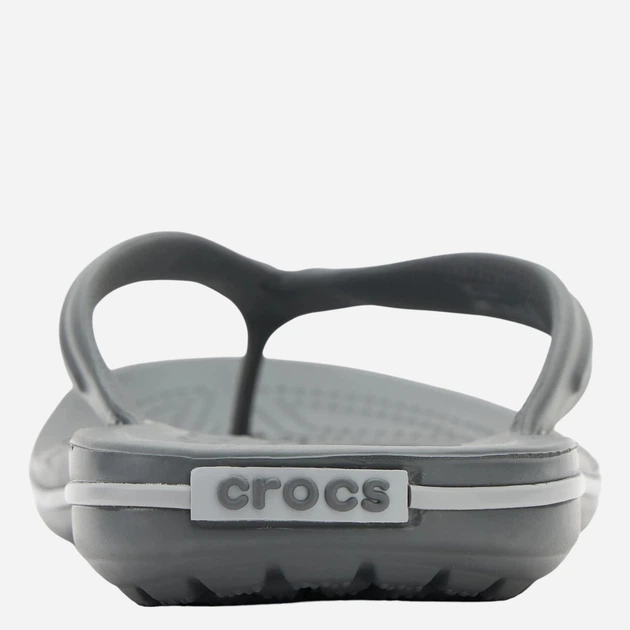 Чоловічі в'єтнамки для пляжу Crocs Crocband Flip 11033-0EX 42-43 Сірі (198445100796) - зображення 5
