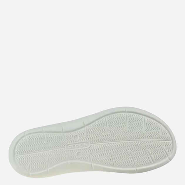 Жіночі шльопанці для пляжу Crocs Swiftwater Sandal W 203998-066 41 Чорний/Білий (887350888522) - зображення 5
