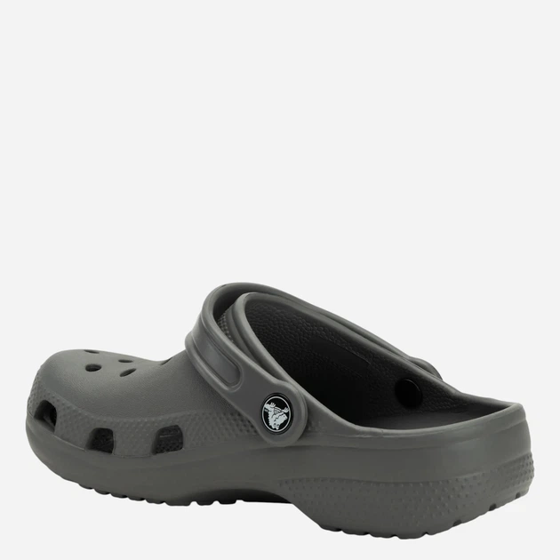 Chodaki chłopięce Crocs Classic Kids Clog K 206991-0DA 38-39 Ciemnoszare - obraz 4