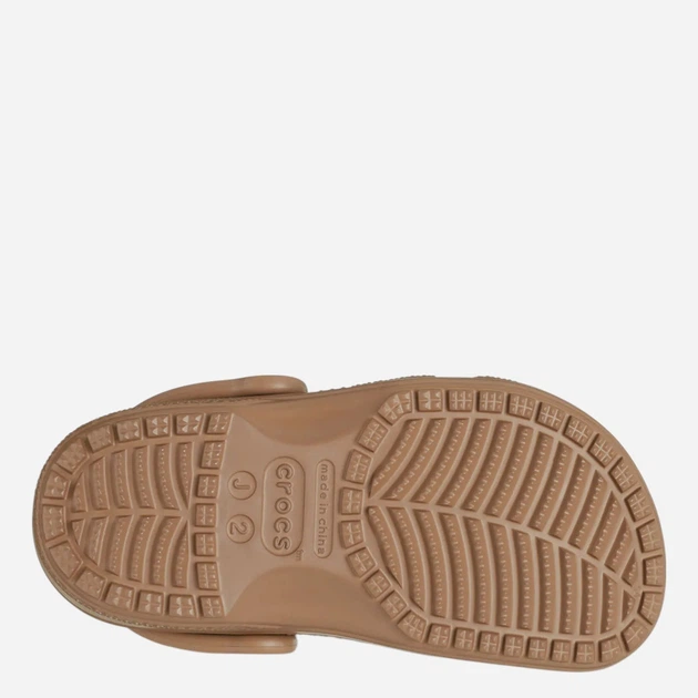 Chodaki młodzieżowe chłopięce Crocs Classic Kids Clog K 206991-2JJ 36-37 Brązowe - obraz 7