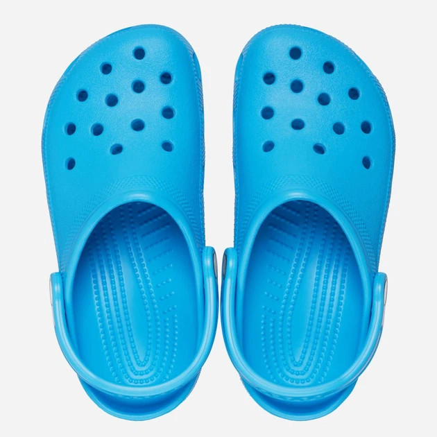 Chodaki chłopięce Crocs Classic Kids Clog K 206991-4OX 33-34 Jasnoniebieskie - obraz 4
