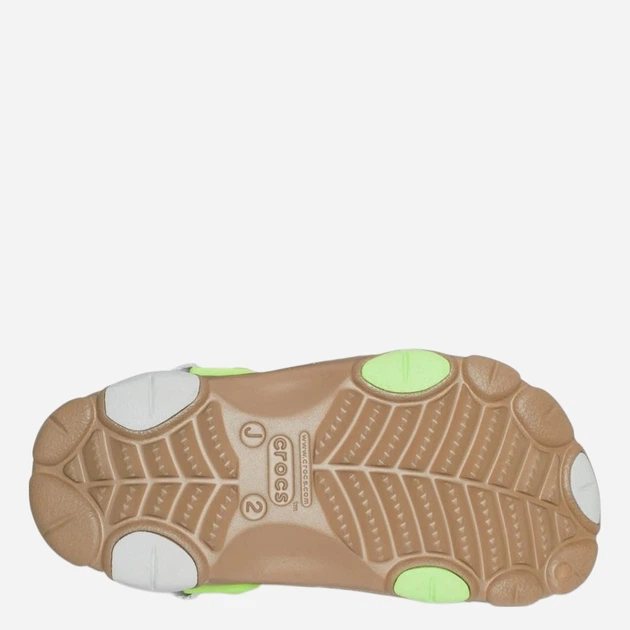 Дитячі крокси-сабо для хлопчика Crocs Classic All Terain Kids Clog 207458-2F9 28-29 Світло-коричневі (196265255573) - зображення 6