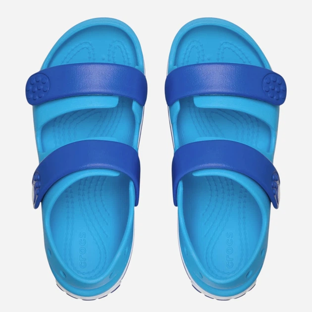 Дитячі сандалії для хлопчика Crocs Crocband Cruiser Sandal Kids 209423-4MO 33-34 Сині (198445342547) - зображення 4