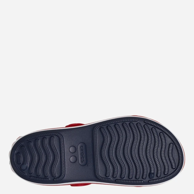 Sandały chłopięce Crocs Crocband Cruiser Sandal T Kids 209424-4OT 25-26 Granatowe z czerwonym (196265604067) - obraz 6