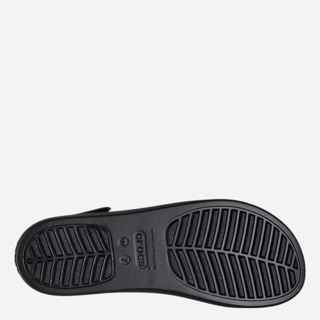 Жіночі сандалії Crocs Brooklyn 4U Sandal W 210676-001 38-39 Чорні (196265845637) - зображення 6