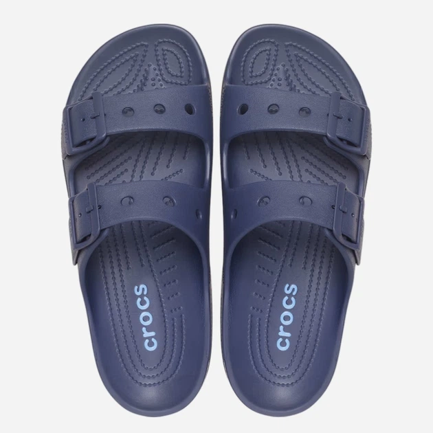 Klapki basenowe męskie Crocs Saturday Sandal M 212245-410 46-47 Granatowe - obraz 4