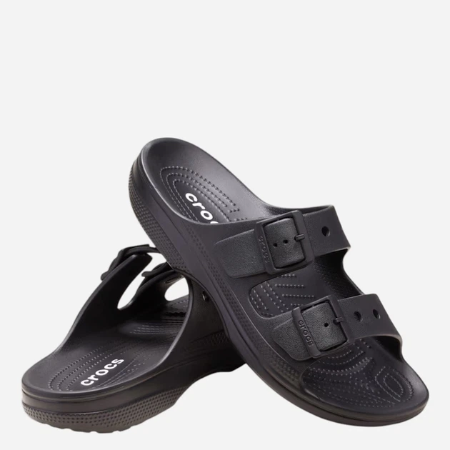 Klapki basenowe damskie Crocs Saturday Sandal W 213586-001 39-40 Czarne - obraz 3
