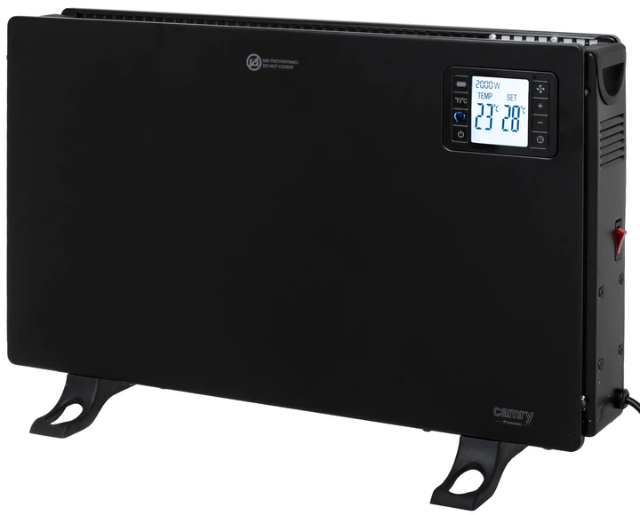 Конвектор Camry CR 7739 Чорний - зображення 2