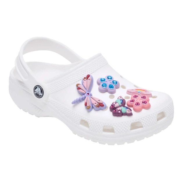 Джибітси Crocs Magical Garden Bug 5 Pack 10017919 5 шт Різнокольорові (198445378362) - зображення 3