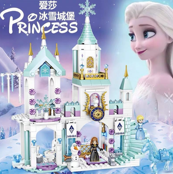 Детский конструктор Холодное Сердце Принцесса Frozen замок лего Эльза для девочек Store - Фото 1 Детский конструктор Холодное Сердце Принцесса Frozen замок лего Эльза для девочек Store - изображение 1