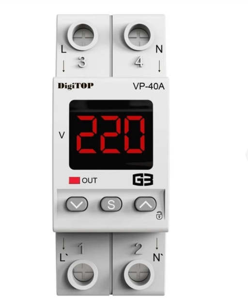 Реле напруги DigiTOP VP-40A M2R - изображение 2