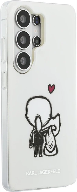 Чохол Karl Lagerfeld IML Karl&Choupette MagSafe для Samsung Galaxy S26 Ultra Transparent (KLHMS26L6HKCBHH) - зображення 4
