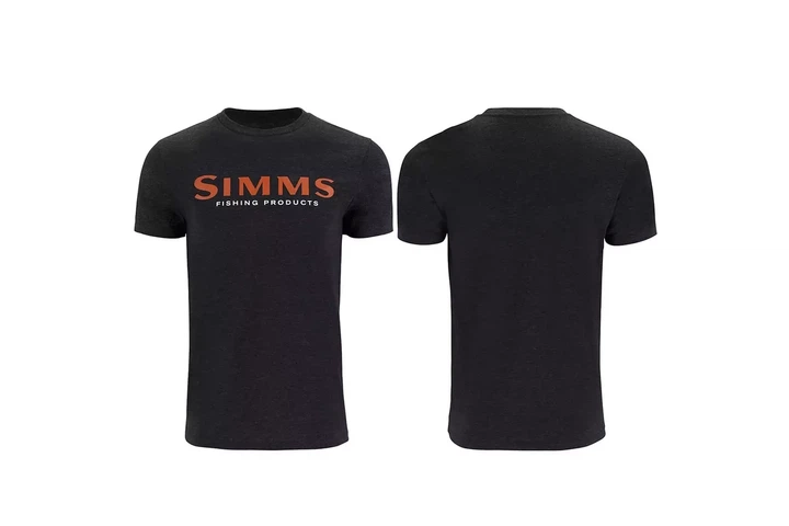 Футболка Simms Logo T-Shirt Dark Gunmetal Heather, размер: L (9770601402) - Фото 1 Футболка Simms Logo T-Shirt Dark Gunmetal Heather, размер: L (9770601402) - изображение 1