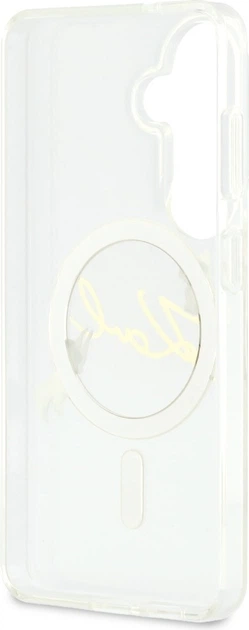 Чохол Karl Lagerfeld IML KC Script MagSafe для Samsung Galaxy S26 Plus Transparent (KLHMS26M5HKSCAH) - зображення 7