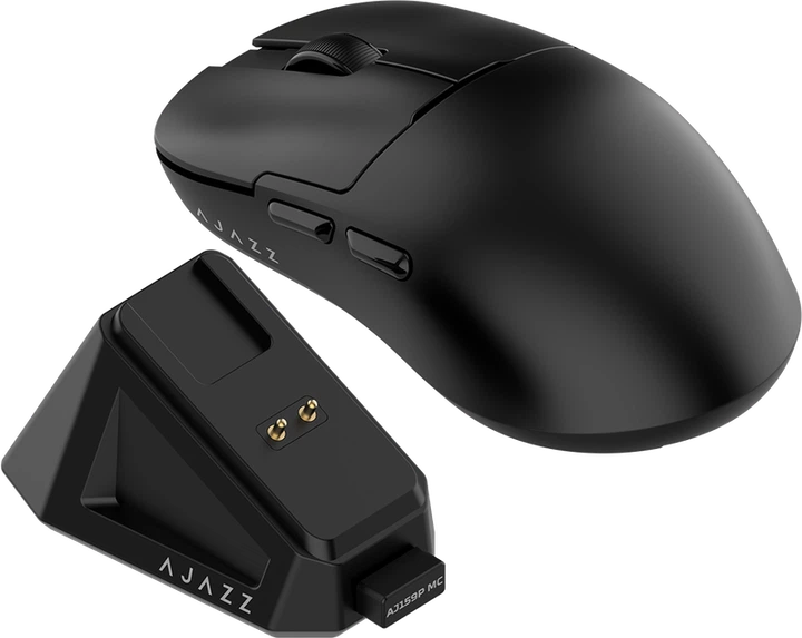 Ігрова бездротова миша Ajazz AJ159P MC -3 Mod-Black-3311 Charging Dock - Фото 4 Ігрова бездротова миша Ajazz AJ159P MC -3 Mod-Black-3311 Charging Dock - изображение 4