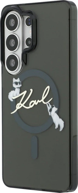 Чохол Karl Lagerfeld IML KC Script MagSafe для Samsung Galaxy S26 Ultra Black (KLHMS26L5HKSCAK) - зображення 2