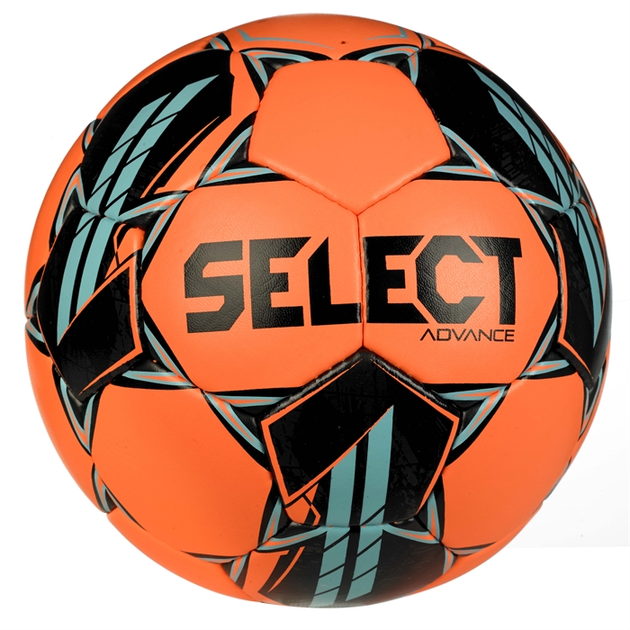 М'яч футбольний Select FB Advance помаранчевий, синій Уні 5 - Фото 1 М'яч футбольний Select FB Advance помаранчевий, синій Уні 5 - изображение 1