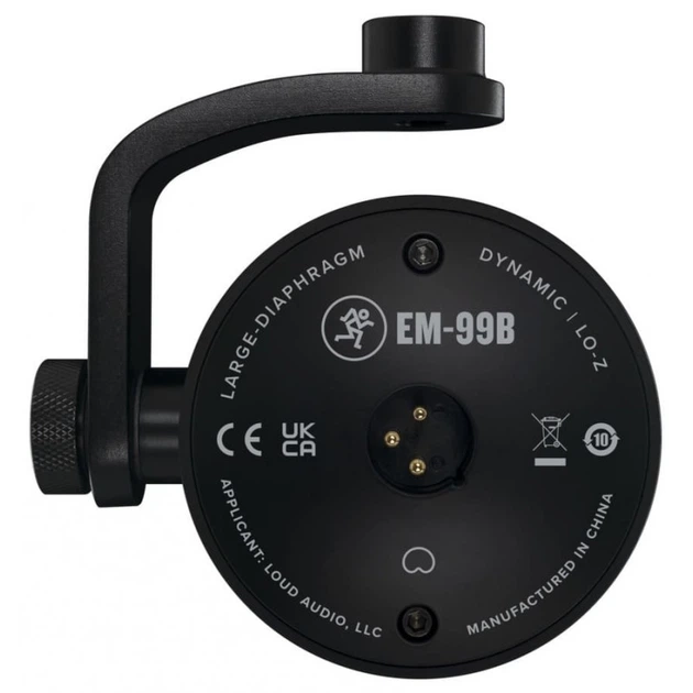 Мікрофон динамічний Mackie EM 99 B типу broadcast (663961065756) - зображення 2