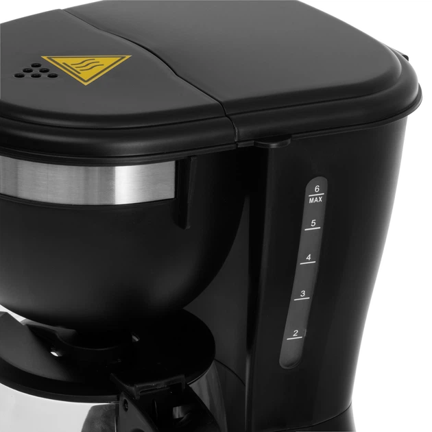 Ekspres do kawy przelewowy Adler AD 4381 Czarny - obraz 6