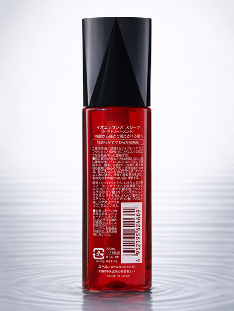 Разглаживающая эссенция для волос Lebel, IAU "Essence SLEEK" японская несмываемая сыворотка с термозащитой SPF30 и антистатическим эффектом для гладкости, блеска, выпрямления и укладки непослушных, вьющихся и пушистых волос (100 мл) - изображение 2