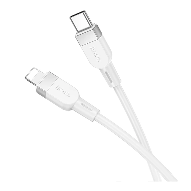 Кабель Hoco X109 Silicone Type-C to Lightning PD27W - Фото 1 Кабель Hoco X109 Silicone Type-C to Lightning PD27W - зображення 1