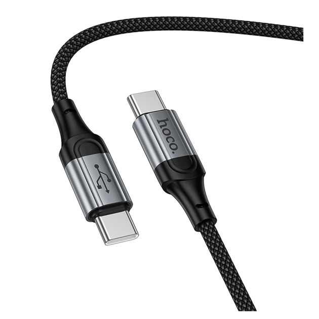 Кабель USB Hoco X121 Type-C to Type-C 60W 1.5m - зображення 3