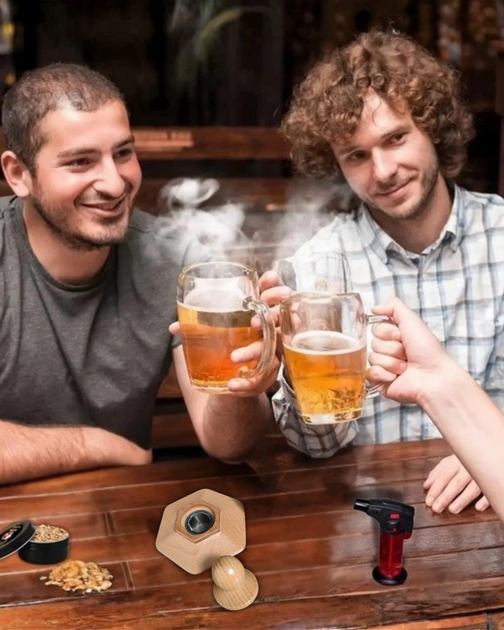 Набір для копчення коктейлів Bartending, смокер шестикутний світле дерево з 6 ароматами щепи для коктейлів - Фото 18 Набір для копчення коктейлів Bartending, смокер шестикутний світле дерево з 6 ароматами щепи для коктейлів - изображение 18