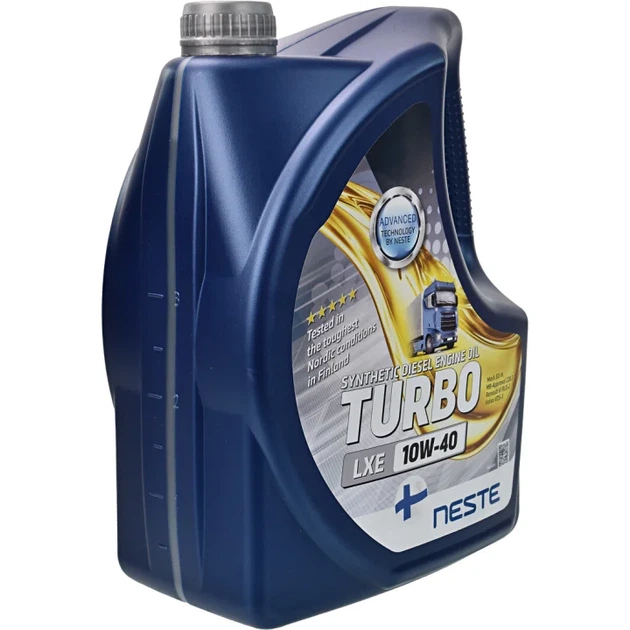 Олива моторна Neste Turbo LXE 10W-40 (4л.) - изображение 2