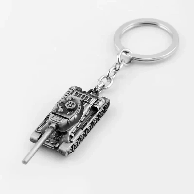 Брелок металевий для ключів "Світ Танків/ World of Tanks/ Танк DER-2" - зображення 7