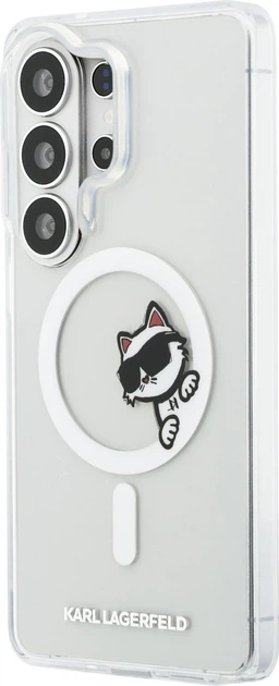 Чохол Karl Lagerfeld IML Peekaboo Choupette MagSafe для Samsung Galaxy S26 Ultra Transparent (KLHMS26L6HCPSCT) - зображення 2
